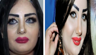 بالصور : بعد ارتدائها فستان الزفاف.. هكذا تغير شكل فنانة 'ركبني المرجيحة'!